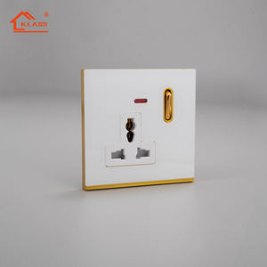 Interrupteur à clé de piano Prise à cinq trous pour la maison, hôtel de maison d'hôtes-Interrupteur personnalisé Prise murale gratuite SDK Commutateur Wifi 16A - Product Image 3