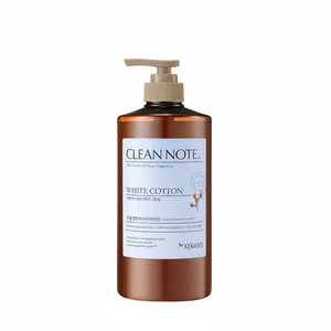 Traitement parfumé coréen Kerasys Clean Note White Cotton 800ml, soin hydratant et adoucissant pour cuir chevelu sensible, fabriqué en Corée - Product Image 2
