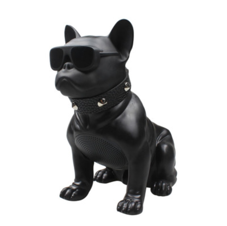 Рождественский подарок, колонка Bulldog, портативная BT стерео Super Bass USB AUX уличная FM-радио, Беспроводная колонка для собак