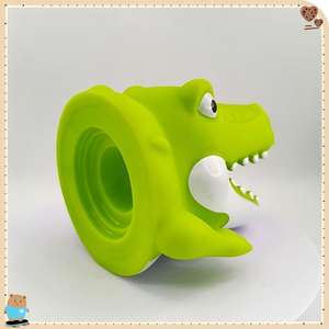 Dessin animé Crocodile robinet d'eau robinet Extension PVC enfants main lavage Guide évier dispositif - Product Image 4