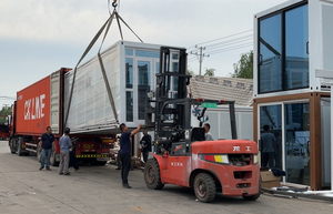 Erweiterbares Modulares Tragbares Containerhaus Faltbare Vorgefertigte Tiny <span class=keywords><strong>Villa</strong></span> Wohn- und Gewerbegebäude - Product Image 5