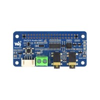 Carte d'extension audio à double microphone Raspberry Pi 5/4B DA7212 avec adaptateur de codec stéréo I2S
