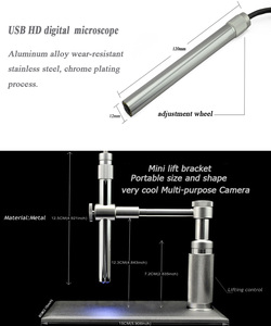 <span class=keywords><strong>Andonstar</strong></span>-microscopio <span class=keywords><strong>Digital</strong></span> A1 de 2MP, dispositivo con USB, 500x8 LED, soporte de cámara de vídeo, lupa USB - Product Image 2