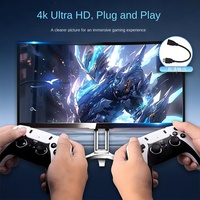 Console de jeu domestique M15 la plus vendue, 20 000 jeux, deux manettes sans fil pour sortie TV HD, compatible avec les jeux d'arcade PS