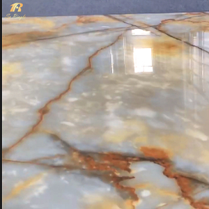 Piastrelle in Porcellana Smaltata Springletile, <span class=keywords><strong>Colore</strong></span> Beige Carrara, per Rivestimento Esterno <span class=keywords><strong>Casa</strong></span>, Importate dalla Cina, Piastrelle in Marmo Smart per Pavimenti - Product Image 4