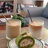 Verres Highball de 12 oz, Verres à Cocktail de 10 oz, Ensemble de Verres à Gobelets de Bar Vintage Embossés pour Bière, Jus, Whisky, Lait