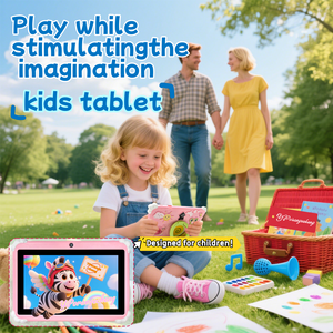 2025 Mới Tốt Nhất Bán 7-Inch Thông Minh Trẻ Em Máy Tính Bảng Wi-Fi 3000MAh Quad Core Bộ Vi Xử Lý <span class=keywords><strong>Android</strong></span> 12 2GB + 32GB Giáo Dục Iwawa Ứng Dụng - Product Image 4