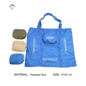 Logo ile toptan fabrika doğrudan lüks plastik alışveriş çantası su geçirmez katlanır sepet alışveriş çantası özelleştirilmiş