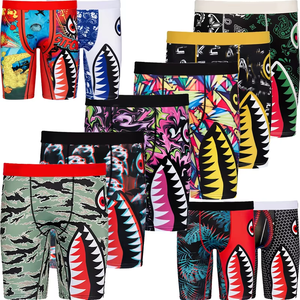 <span class=keywords><strong>Sous</strong></span>-vêtements pour hommes avec logo personnalisé imprimé sur toute la surface, caleçons boxer personnalisables par le propriétaire <span class=keywords><strong>de</strong></span> la <span class=keywords><strong>marque</strong></span>, design et style <span class=keywords><strong>de</strong></span> <span class=keywords><strong>sous</strong></span>-vêtements pour hommes - Product Image 1