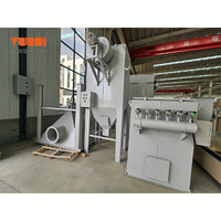 Planta de Producción Automática de Polvo de Yeso con Control PLC, Máquinas de Alta Capacidad