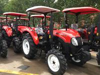 Tracteurs agricoles YTO-EMF 504/ 50HP 4X4, petit tracteur agricole avec chargeur frontal