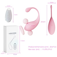 Erwachsenen-Sexspielzeug Tragbarer Vibrator Weiblicher Masturbator Klitoris-Stimulator 12-Frequenz-Vibration APP Drahtlose Fernbedienung