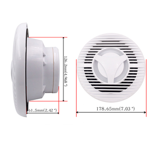 058 6.5 ''không thấm nước đen trắng IP66 Loa biển tính cạnh tranh cao AVT UTV thuyền RV Stereo biển hệ thống - Product Image 5