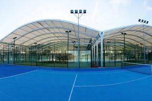 Whale Sports Electric Tented Padel Tennis Court Energy Efficient Heating <strong>Ski</strong> Resort Winter Package - Product Image 3