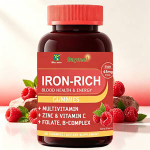 Winstown Gummies Riches en Fer avec Vitamine C, Zinc, Complexe B et Acide Folique pour Renforcer le Système Immunitaire et Favoriser la Santé Sanguine - Product Image 2