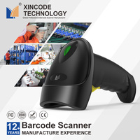 Máy Quét Mã Vạch Xincode Nhà Máy, Máy Quét Mã Vạch 1D 2D Qr Không Dây Cầm Tay Không Dây Cầm Tay Hàng Tồn Kho