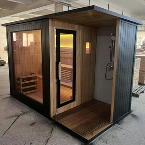 Moderne Design Hemlock Houten Stoomdouche Cabine <span class=keywords><strong>Sauna</strong></span> Voor Villa Badkamer Toepassing - Product Image 3