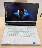Used Original Gaming Laptop RGB Keyboard Alien Ware M15 R3 Interl I7 Gen 10th GTX1660ti 6GB-Graphics Card
