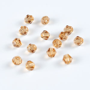 3mm 4mm transparente bicone perlas de cristal para la fabricación de la joyería - Product Image 3