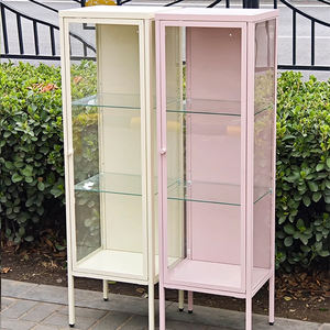 Mỹ kim loại kính Tủ Sách phòng khách pháp cửa kính hiển thị tủ tường Tủ sàn Tủ tùy chỉnh - Product Image 2