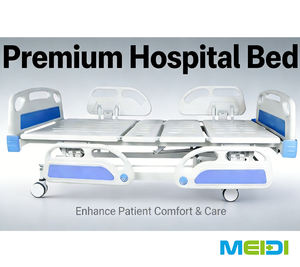 <span class=keywords><strong>Lit</strong></span> d'hôpital manuel 3 fonctions avec quatre barrières complètes, haute qualité, directement de l'usine, personnalisable - Product Image 1
