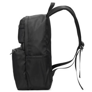Sac à dos d'école décontracté noir imperméable personnalisé avec port USB, sac à dos pour ordinateur portable, sac d'affaires pour ordinateur portable - Product Image 5