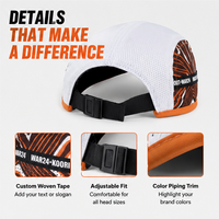 Casquette Réglable en Maille Nylon avec Visière Courbée, Légère, pour Hommes et Femmes, Idéale pour le Sport, la Course ou le Camping