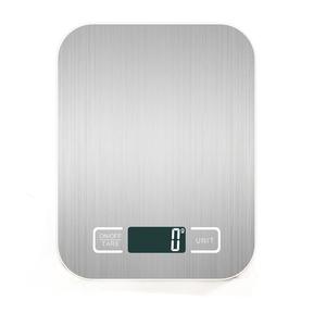 เครื่องชั่งดิจิตอลสแตนเลสสำหรับครัว 1 กรัม-15 กิโลกรัม ใช้แบตเตอรี่ สำหรับชั่งอาหาร ขนมอบ พร้อมฟังก์ชั่นตวงแบบ Tare - Product Image 1