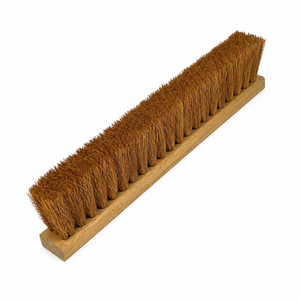 Wooden Bristle Cleaning Brush Natural Fiber Durable Handle Household <b>Scrub</b> Tool Simple Design - Product Image 1