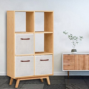 Bacs de rangement décoratifs multifonctionnels avec couvercles Panier de rangement à plusieurs niveaux Paniers d'<span class=keywords><strong>escalier</strong></span> Boîtes et bacs de rangement pratiques et élégants - Product Image 4