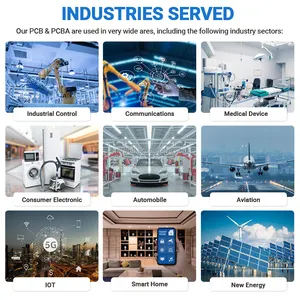 Conception de circuits imprimés et de logiciels de micrologiciel de fabrication de PCB et de PCBA électroniques grand public personnalisés