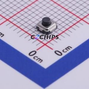 TS-1075S-A2B2-D4 Tactile Switch Switch Single Pole Single Throw Round Button 1.8N 3.1mm - Product Image 1