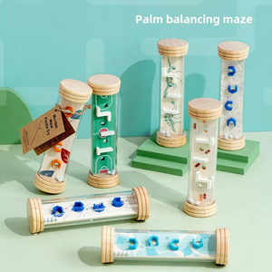 CE & CPC certificato labirinto <span class=keywords><strong>in</strong></span> <span class=keywords><strong>legno</strong></span> Puzzle Unisex giocattolo educativo per bambini perline di bilanciamento per bambini presenta la funzione giochi - Product Image 2