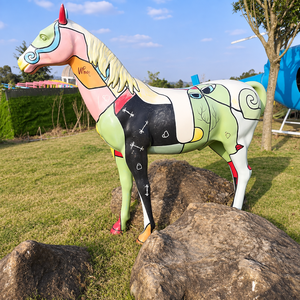 Modèle d'animal réaliste en fibre de verre personnalisé, imprimé en 3D pour parc d'aventure, résistant à l'eau, aux intempéries, au soleil et aux rayons UV - Product Image 1