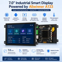 Untuk Layar Panel Mount LED Backlit IPS Full HD 1920x1080 7 Inci dengan Antarmuka EDP Kecerahan 300 Cd/m.