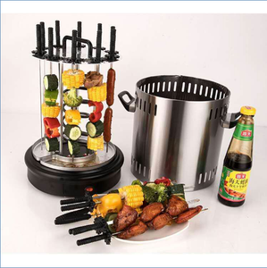 Lò Nướng BBQ Tự Động Xoay Được, Sử Dụng Trong Vườn, Chạy Bằng Điện - Product Image 4