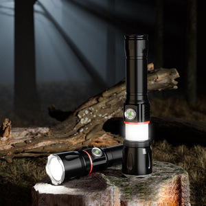 Lampe de poche rechargeable de type C, 3000mAh, LED, lampe d'urgence pour le camping, lampe de test - Product Image 1