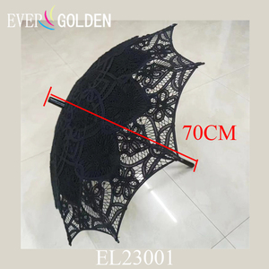 <span class=keywords><strong>Parasol</strong></span> en dentelle moderne noir avec doublure en gros <span class=keywords><strong>Parasol</strong></span> en dentelle antique <span class=keywords><strong>Parasol</strong></span> en dentelle de coton Battenburg pour les funérailles - Product Image 3