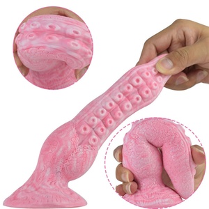 NNSX Big Knot Animal Anal <b>Dildo</b> With Sucker Octopus Tentacles Texture Stimulate Fantasy Toys Butt Ass Plug Erotic Products - Product Image 3