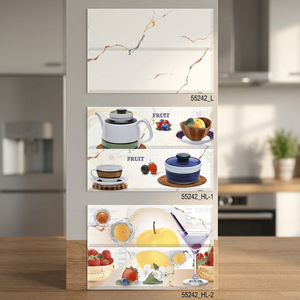 Carreaux muraux de cuisine en marbre gris Carrara brillant 12x18 (300x450mm) en céramique numérique polie, résistants aux acides, pour design intérieur moderne - Product Image 4