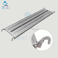 Plateforme d'échafaudage, plancher d'échafaudage, pièces d'échelle, matériau Q235, surface antidérapante avec certification CE