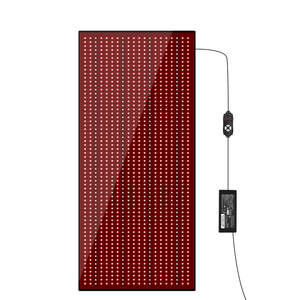 Couverture de soin à lumière rouge pliable pour usage domestique, vente en gros d'usine, 1280 LED 660nm 850nm, 180x80cm, portable, pour soins quotidiens de la peau du corps entier - Product Image 2