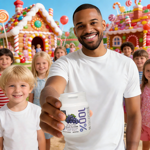 <span class=keywords><strong>Chewing</strong></span>-<span class=keywords><strong>gum</strong></span> sans sucre au xylitol DC24 Daily Care, approuvé par les dentistes, protection contre les caries, délicieuse saveur raisin (<span class=keywords><strong>60</strong></span> unités) - Product Image 6