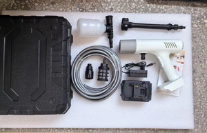 12V 24V 48V batería de litio portátil recargable <span class=keywords><strong>spyra</strong></span> coche inalámbrico de alta presión lavadora de coche máquina de pistola de agua de lavado en 2025 - Product Image 6