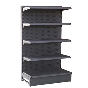 Rak Gondola <span class=keywords><strong>Display</strong></span> Supermarket Anti-Korosi Tahan Aus JG-603 Perlengkapan Toko Ritel - Product Image 1