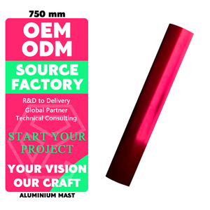 Mástil de carbono de 82 mm con base de aluminio de 19 mm para kitesurf, wingfoil, surf, efoil, SUP, deportes acuáticos, foilboard, hydrofoil. - Product Image 1