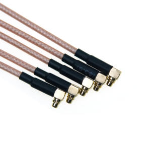 Connettore MMCX Maschio ad Angolo Retto a MMCX Femmina a 90 Gradi, Cavo RG316 50 Ohm, Prolunga Coassiale RF, Cavo Jumper Coassiale - Product Image 6