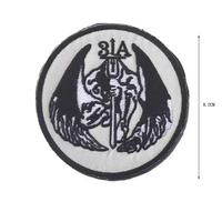 Parches Bordados de San Miguel, Insignias Tácticas de Repuesto con Gancho y Bucle, Compatibles con Apliques para Chalecos y Chaquetas