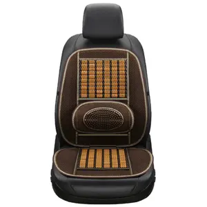 Upgrade Summer Universal Ergonomic Wooden Car Seat Cushion Summer Cooling Car Seat Cover Cushion Seat For Car