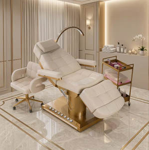 Lit de massage électrique moderne pour salon de beauté, mobilier de luxe, tables et lits de massage vibrants électriques - Product Image 1